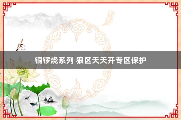 铜锣烧系列 狼区天天开专区保护